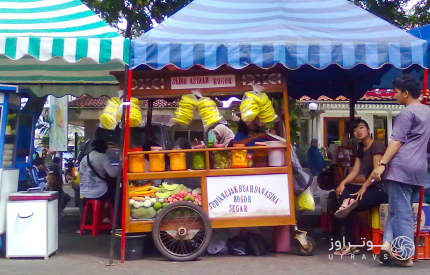 Asinan; Indonesian street food